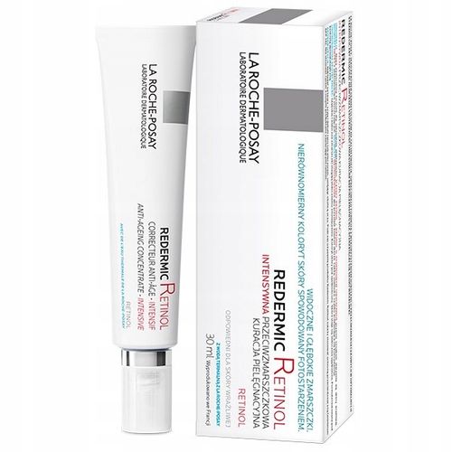 Krem do twarzy La Roche-Posay Redermic 0 SPF dzień i noc 30 ml na Arena.pl