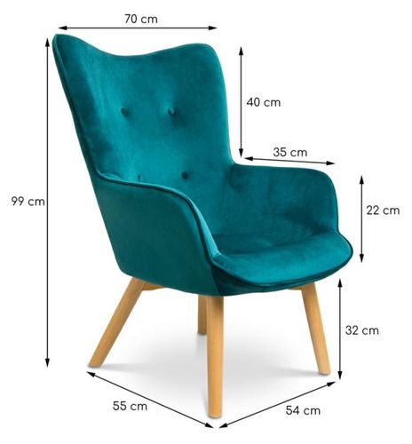 Fotel Buttumi Sea Green na Arena.pl