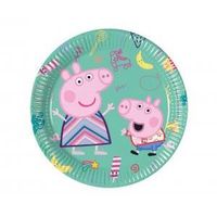 talerzyki świnka peppa 20 cm 8 szt urodziny