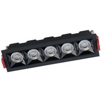 Sufitowa lampa Midi 10062 Nowodvorski LED 20W 3000K podtynkowa czarna