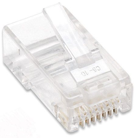 WTYK RJ45 8P/8C UTP CAT5E NA DRUT 100 SZTUK zdjęcie 3