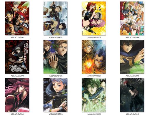 Plakat Black Clover DO WYBORU na Arena.pl