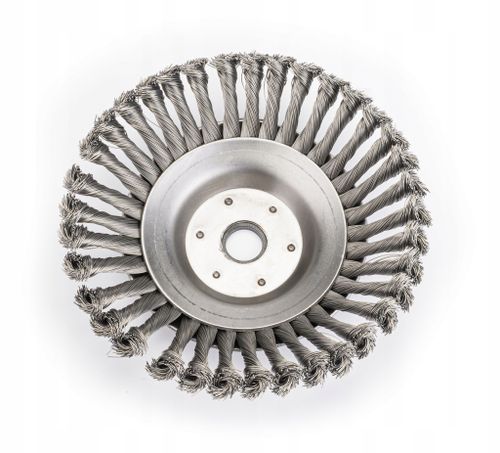 DRUCIAK TARCZA SZCZOTKA DRUCIANA DO KOSY PODKASZARKI CHWASTY KOSTKA na Arena.pl