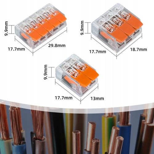 SZYBKOZŁĄCZKA SZYBKOZŁĄCZKI 55 ELEMENTÓW 2 3 5 TOROWE ZESTAW 55 SZT na Arena.pl