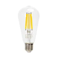 Żarówka LED Filament ST64 E27 16W 1760lm ciepła barwa do salonu energooszczędna