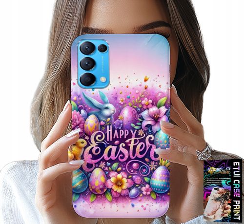 ETUI DO OPPO FIND X3 LITE - WESOŁEGO JAJKA, WIELKANOC, PISANKI JAJKA na Arena.pl