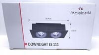 SPOT PLAFON NOWODRVORSKI DOWNLIGHT CZARNY 9570