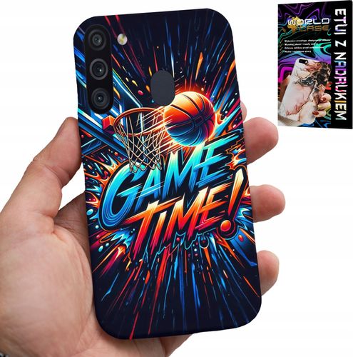 ETUI DO SAMSUNG GALAXY A21 - KOSZYKÓWKA NBA FAN 23 GAME TIME, OBUDOWA na Arena.pl
