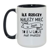 Duży Biało-Czarny 450 ml