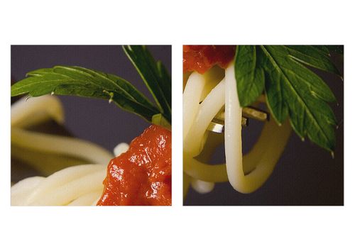 Obraz Na Płótnie - Spaghetti Sos  - 150X100 Cm - Ea150X100-1307 na Arena.pl