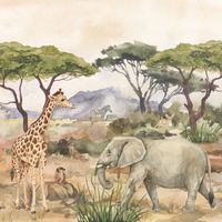 Tapeta Safari W39 250 cm Płótno