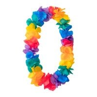 Naszyjnik hawajski kolorowy, 115 cm