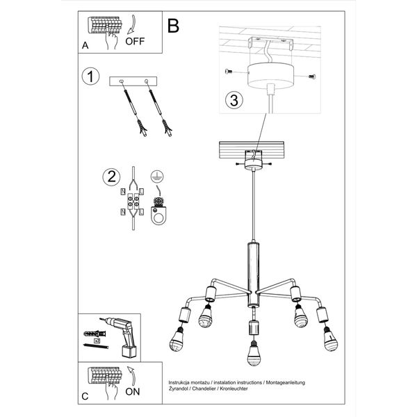 Żyrandol DUOMO 5 zdjęcie 5