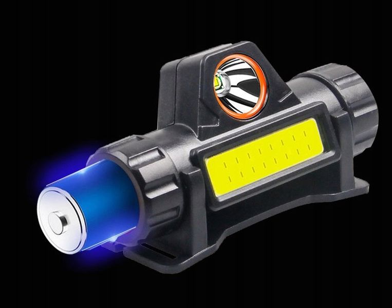 CZOŁÓWKA LED Magnes USB Akumulator MOCNA XPE COB zdjęcie 9