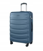 Duża walizka PUCCINI PC032A-7A VALENCIA granatowa, z policarbonu