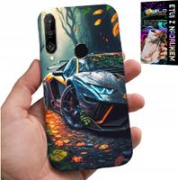 ETUI DO HUAWEI P30 LITE - LUKSUSOWE SAMOCHODY SUPER AUTA WZORY