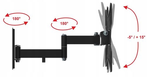 Extra Mocny UCHWYT do TELEWIZORA 42 40 39 32 24 22 cale Wieszak TV na Arena.pl