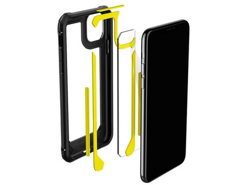Etui Spigen Gauntlet do Apple iPhone 11 Carbon Black na Arena.pl