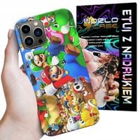 ETUI CASE DO IPHONE 14 PRO - SUPER MARIO BROS BAJKI WZORY WYBÓR