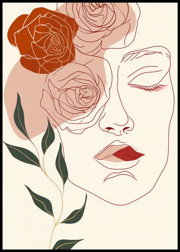 Plakat 67,5x95cm Beż i Twarz na Arena.pl