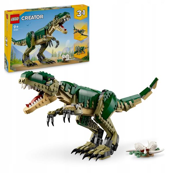 LEGO Creator 3 w 1 Tyranozaur 9+ zdjęcie 1