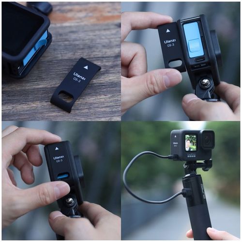 Ulanzi G9-3 Zaślepka Baterii GoPro HERO 10/9 z otworem do ładowania na Arena.pl