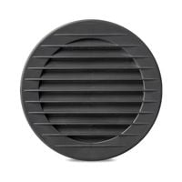 kratka okrągła z siatką fi 100 grafit - rx 02-231