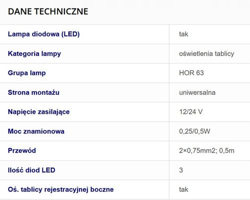 Lampa Przyczepki Przyczepy Oświetlenia tablicy Led na Arena.pl