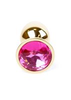 Mylove Toys - Jewellery Gold Plug- Pink