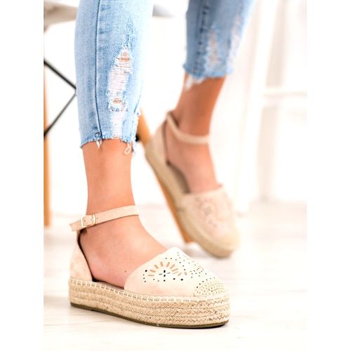 Ażurowe Espadryle Na Platformie r.37 na Arena.pl