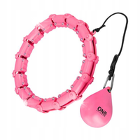 Hula Hop Hoop Z Wypustkami i Obciążeniem Regulowany 25-43 cm