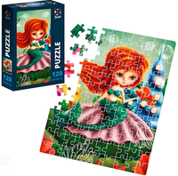Puzzle Edukacyjne Mała Syrenka Układanka Dla Dzieci 120 El. Dt100-09
