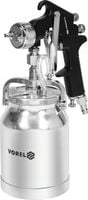 PISTOLET NATRYSKOWY MALARSKI LAKIERNICZY HVLP 1000ML Z DOLNYM ZBIORNIKIEM