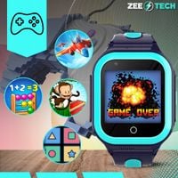SMARTWATCH DLA DZIECI ZEGAREK GPS WHATSAPP ROZMOWY WIFI 4G APARAT + SIM