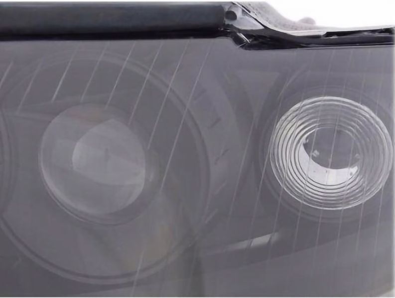 Lampy Reflektory AUDI A4 B6 Od 2000 Do 2004 Roku H7/H7 Soczewki DEPO NOWE zdjęcie 2