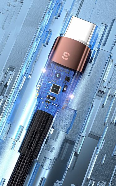 Kabel USB 6A Typ C QC 66W do HUAWEI XIAOMI SAMSUNG zdjęcie 2
