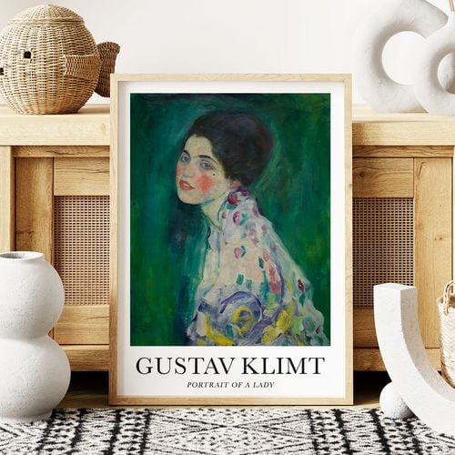 Plakat obraz klimt portret 61x91 cm na Arena.pl