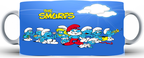 Kubek ceramiczny Smerfy - The Smurfs na Arena.pl