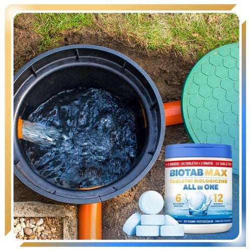 TABLETKI DO SZAMBA BioTab All in One SILNE Bakterie TŁUSZCZ ZAPACH 2 na Arena.pl
