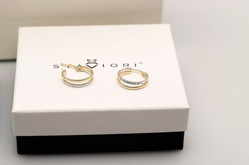 Złote kolczyki KXX6235 na Arena.pl