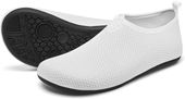 Buty do wody na jeżowce pływania szybkoschnące białe na rzep 40/41 unisex
