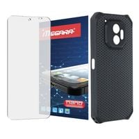 szkło hybrydowe do hammer energy x2 - 6.1" ochronne + etui silikonowe tpu