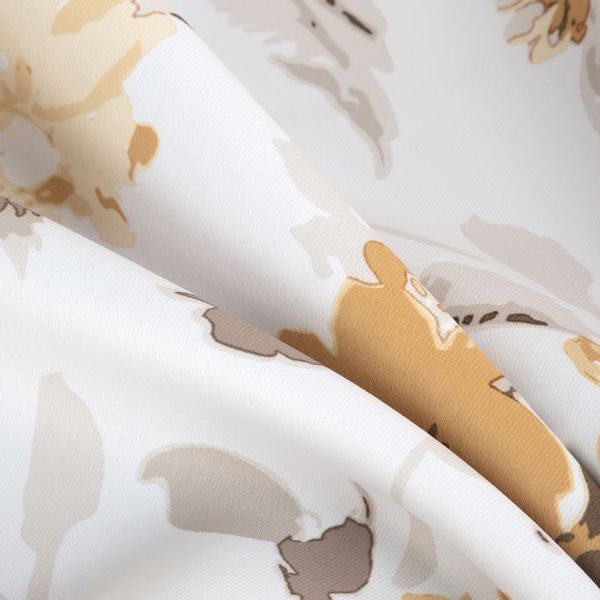 Zasłona gotowa na przelotkach CAREN 140x250 Eurofirany biało/beżowa zdjęcie 8