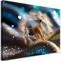 Obraz na płótnie, Kwiat Abstrakcja Rośliny 60x40