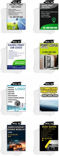 Ulotki A5 reklamowe firmowe 1000 szt dużo wzorów OBIADY DOMOWE na Arena.pl