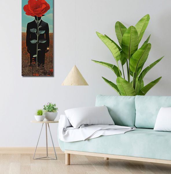 Obraz 30x90cm Obserwator zza Maku zdjęcie 2