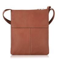 torebka damska listonoszka ze skóry naturalnej koniak abruzzo abr-49-cg