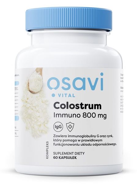 OSAVI Colostrum Immuno 400 mg (60 kaps.) zdjęcie 1