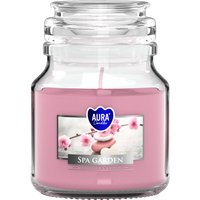 Świeca zapachowa BISPOL Aura snd71-254 (Ogród SPA) ~28h