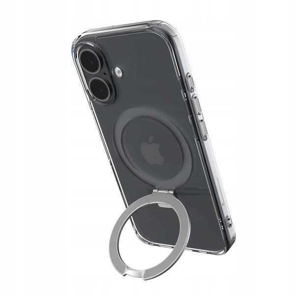 Spacecase Ring Pro Mag Iphone 16 Clear zdjęcie 11
